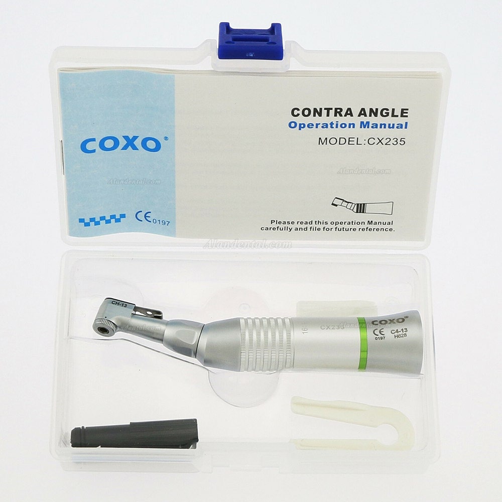 Yusendent CX235C4-13 Dental Endodontics 16:1 Mini Head Contra Angle Handpiece